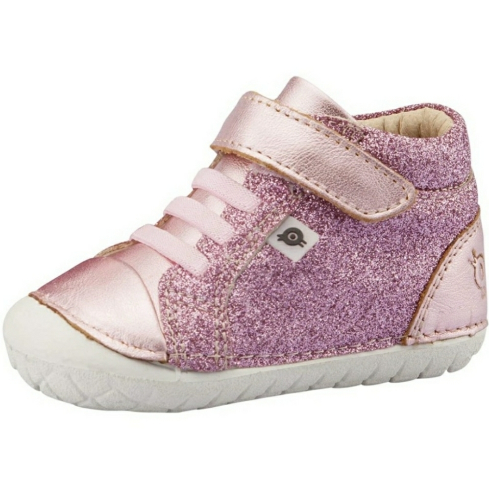 Old Soles pink ring pave sneaker